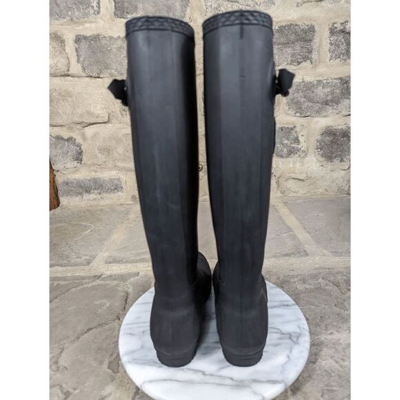 KAMIK The Jennifer Black Rain Boots‎ Size 6 Recycled Rubber Waterproof Canada - Picture 7 of 13